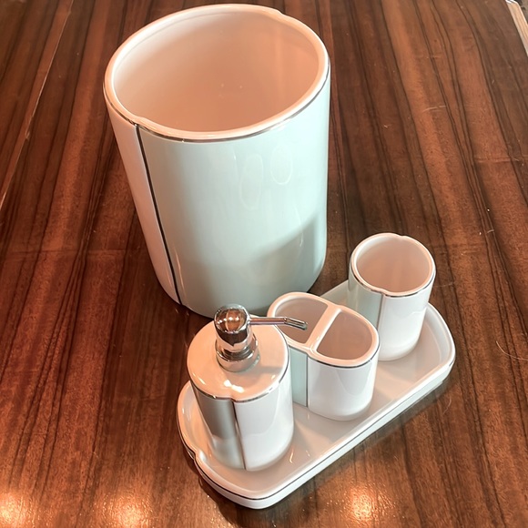 Target Bath Alesund Ceramic Bathroom Set Poshmark